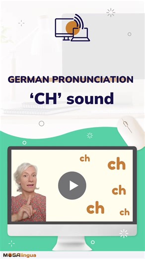 🇩🇪✨ The TWO German “ch” sounds ✨🇩🇪 Did you know German has two different “ch” sounds? 🔹 Ich-Laut [ç] → like in ich, Licht 👉 Made at the front of the mouth, like a softer hissing sound. 🔹 Ach-Laut [x] → like in Bach, Nacht 👉 Made at the back of the throat, like a rougher sound. ⚡ English only has the /tʃ/ sound (like in chair, chocolate) — so German learners need to pay attention when switching between languages! 🗣 Try saying ich and Bach slowly — feel how your tongue moves from front → 