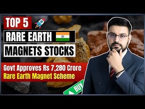 India’s Rare Earth Megatrend: 5 Rare Earth Magnet Stocks In India to Watch Before They Explode!