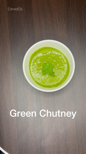 Green Chutney Recipe | Easy Green Chutney for Chaats, Salads 🌿 #greenchutney #healthyeating #easy