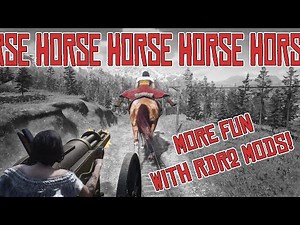 BIG Horse Energy - Red Dead Redemption 2 Rampage Mod Gameplay (60fps)