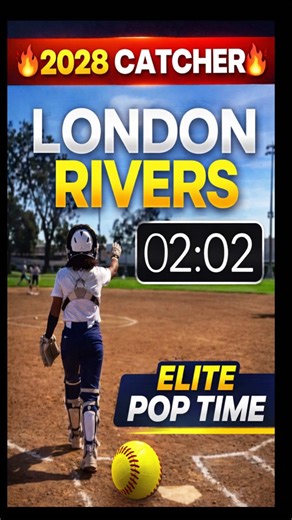 2028 Softball Star London Rivers: Elite Catcher Skills