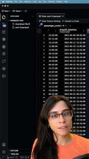 Preview Parquet files easily in the Positron IDE