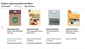 Amazon Discounted Gift Card Deals Today - Points Miles & Martinis