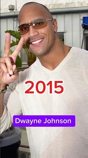 The Rock Age Transformation #therock #DwayneJohnson #usa #unitedstatesofameric #newyork ‎#hollywood