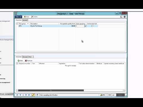 AX 2012 - Inspection of Goods using Quarantine and Quality order
