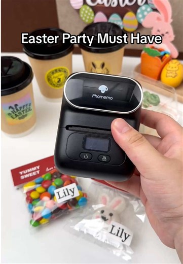 Print Easter Labels for Your Coffee, Cakes, and Candy