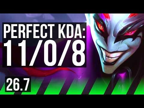 SHACO vs VOLIBEAR (JGL) | Perfect KDA: 11/0/8 | EUW Master | 26.7