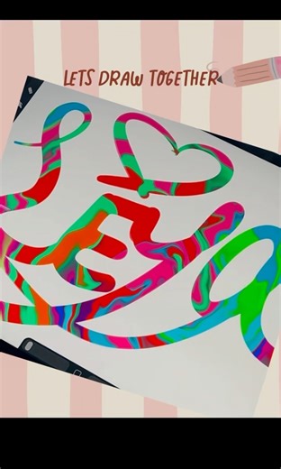 3D lettering🖌️#procreate #shorts #drawing #procreateart