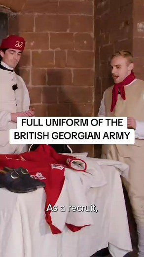 Our Regimental Tailor discusses the uniform of a soldier of the Pattern, in the next reel from the History Hit documentary, ‘Could You Survive as a Redcoats in the American Revolutionary War?’. You can watch the full version of the video on the @history hit YouTube channel. If you could see yourself wearing a red coat, then do get in touch. We are always delighted to welcome new recruits, and now is the perfect time to join our winter training If you could see yourself wearing a red coat, then d