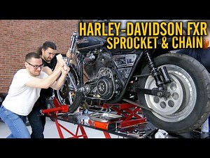 Harley FXR Sprockets & Chain Installation
