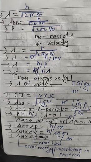 #chemistry atomic structure all formula class 11