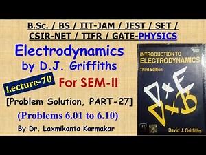 Lecture-70=Solution of Electrodynamics by DJ Griffiths (Prob. 6.1 to 6.10, Part-27) by LK Sir