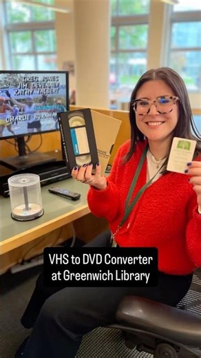 VHS to DVD Converter at Greenwich Library