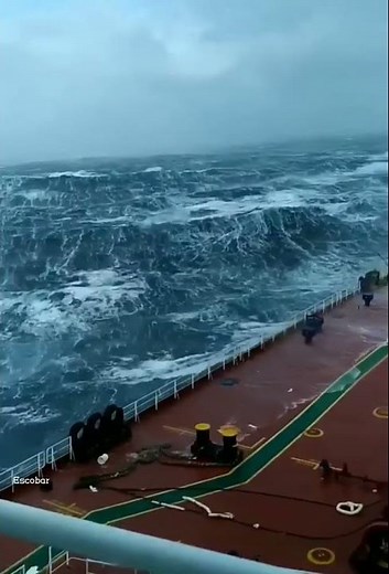 Ship Sailing in Rough Weather | Rough Weather at Sea | Huge Waves Very Rough Sea #shorts