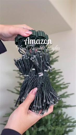 Amazon Viral Twinkle Lights ✨ 🔗COMMENT “LIGHT” to receive a DM. This cascade twinkle light is viral for a reason! It instantly lights up your tree with easy installation and it’s on BF/CM Deal 💚🌲✨ #amazonhome #amazonmusthave #viralgadget #twinkle #sephoraalışverişim