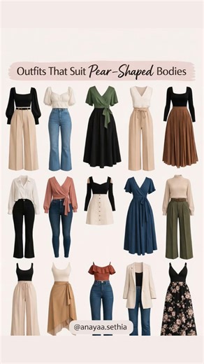 Pear Shape? STOP Dressing Wrong❌Try These Outfits Instead #GlowUp#FashionHacks #StyleGuide#trending