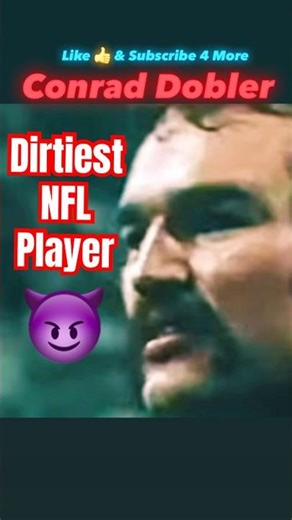 Conrad Dobler Evil NFL football highlights #nfl #nflhighlights #nflnews ￼