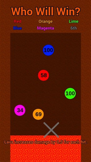 🌋Color Battles: Volcano Survival 7🌋