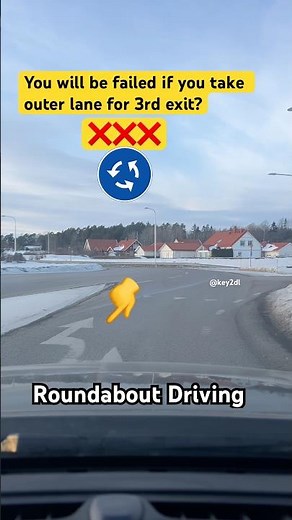 roundabout driving!