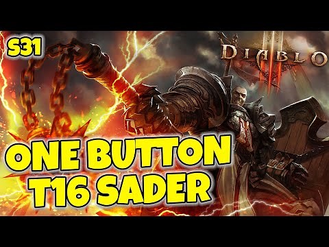 One Button T16 Build Diablo 3 Season 31 - Automatic Fist of Heavens Crusader