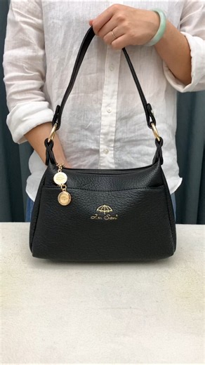 Large Capacity Soft Leather Shoulder Bag | Stylish Everyday Mom Bag #shoulderbag #shortsfeed