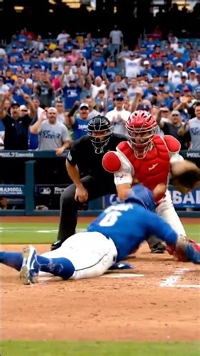 BRUTAL Home Plate Collision Changes Everything