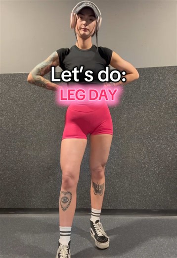 What does your legday look like? 💗💗💗💗 training schedule: @Koen #legday #legdayworkout #workout #fyp #girlswithtattoos