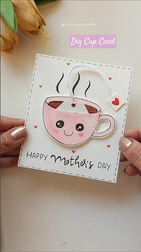 DIY CUTE Mothers Day Card!