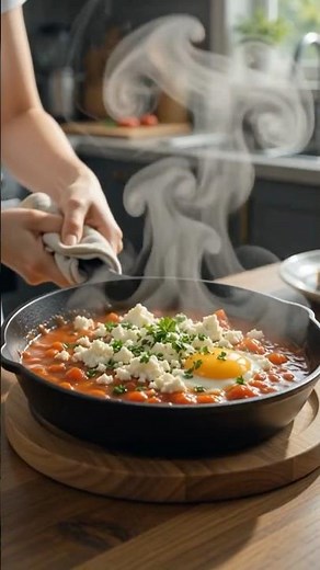 Shakshuka easy recipe | Breakfast ideas | Minti's Kitchen Recipes