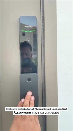 Philips DDL801 Smart Lock Installed In Jumeirah Golf Estates
