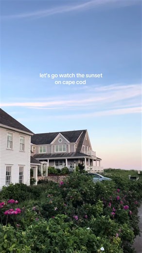 June Sunset on Cape Cod: Peaceful Beach Evening