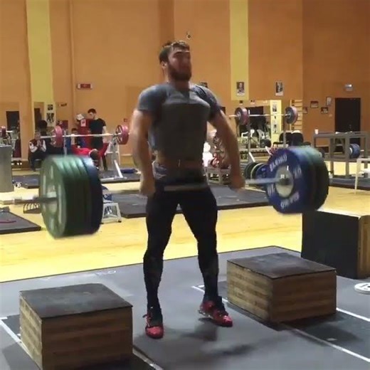 Apti Aukhadov (85) 140 kg block cleans