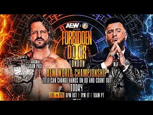 FULL MATCH - "Hangman" Adam Page vs. MJF – AEW Championship: AEW Forbidden Door 2025