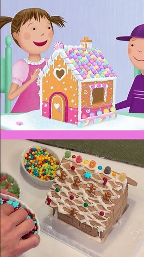 Let Them Cook: Gingerbread House 😋🍬 | Pinkalicious & Peterrific | PBS KIDS #Shorts