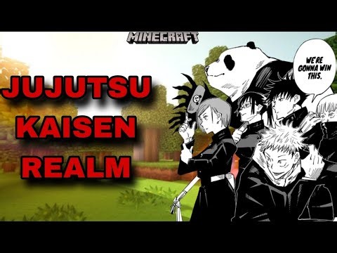 BEST JUJUTSU KAISEN MINECRAFT REALM CODE FOR MINECRAFT BEDROCK EDITION!