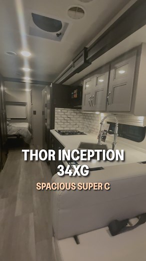 This Super C is extra Super! 💙 Check out the Thor Inception 34XG at #Lazydays: https://bit.ly/4cdERL5 | Lazydays