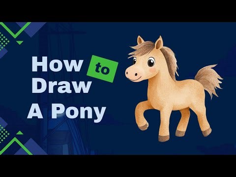 How to draw a pony