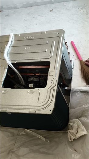 new ogeneral window AC installation work in mumbai #acunit #airconditioninginstallation #commerciala