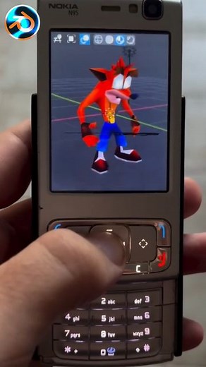 BlenderHub on Instagram: "Recreating Blender to run on a Nokia N95🤯 🔥 #viral #tutorial #blendertutorial #fyp #fypシ゚viral #fypシ #foryoupageシ #3d #3dart #3dmodeling #blenderrender #blenderartist #blenderanimation #3dgameart #render3d #3dartist #blender3d #blenderart #digitalartist #texturing #cgiart #blendercommunity #blender #maya3d #cyclerender #3danimation #cgiartist #animation #3dartists"