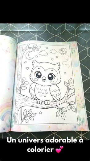 Un hors-série dans l’univers Reïna Blue 🌈 | Cahier de coloriages Kawaii