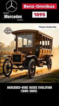 Iconic Mercedes Buses Evolution #MercedesBenz #BusEvolution #Transformation #LuxuryBuses #BusHistory