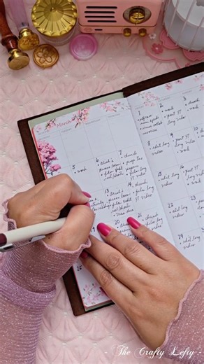 63K views · 2.1K reactions | ASMR Plan With Me  Cherry Blossom theme...