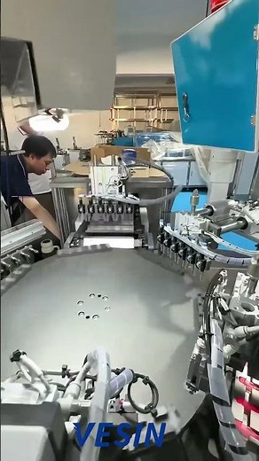 fully automated pad printer with robotic arms integrates smoothly into your production line.