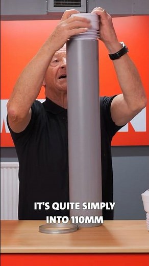 This Straight WC connector installs in seconds #mcalpine #plumbing #easytoinstall