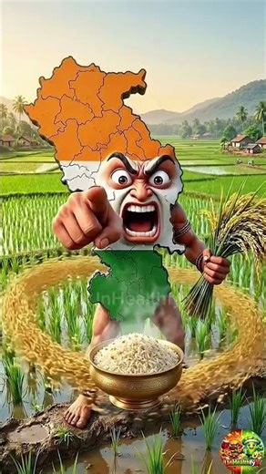 Which Indian State Grows the Best Crops….#india #viralreels #gkinhindi #health