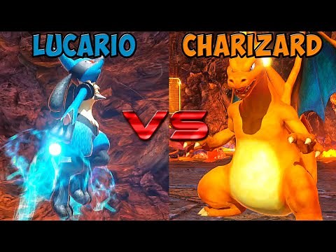 Pokken tournament DX - Lucario vs Charizard