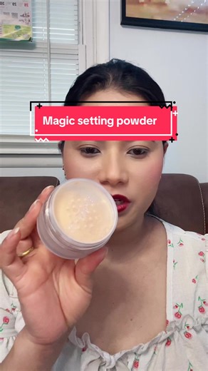 Magic setting powder #translucentpowder #translucent #lauramercier #pradhanch #rekkyfan @Laura Mercier