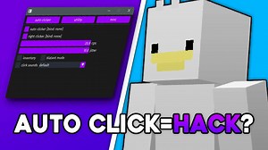 Minecraft 中 BedWars 和 PvP 的最佳 AUTO CLICK |紫色交流 |这是黑客吗????