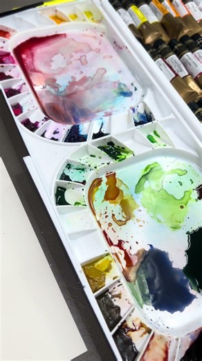 Color mixing tip: test, don’t guess. Use scrap paper to save your painting from overworking.