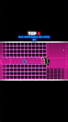 Old Impossible GD Level #3 - Geometry Dash Edit #edit #geometrydash